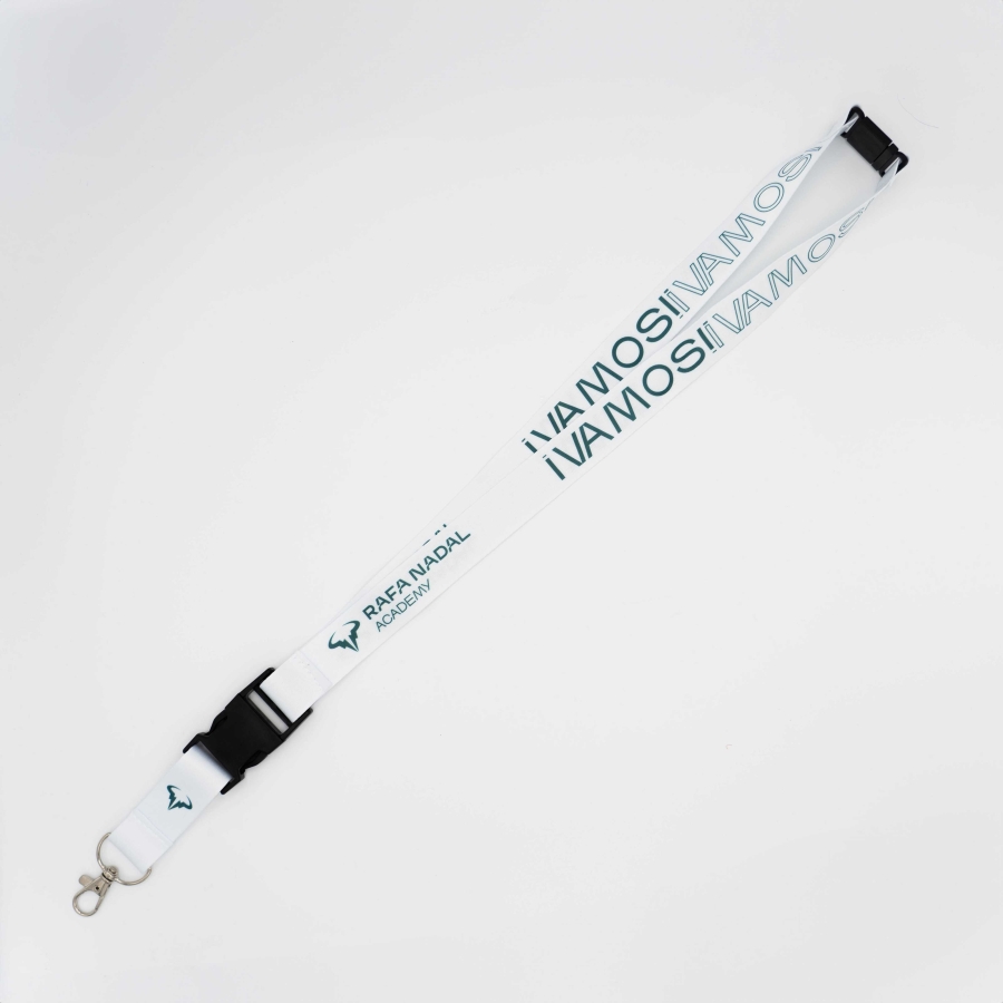 Rafa Nadal Academy Lanyard Blanco