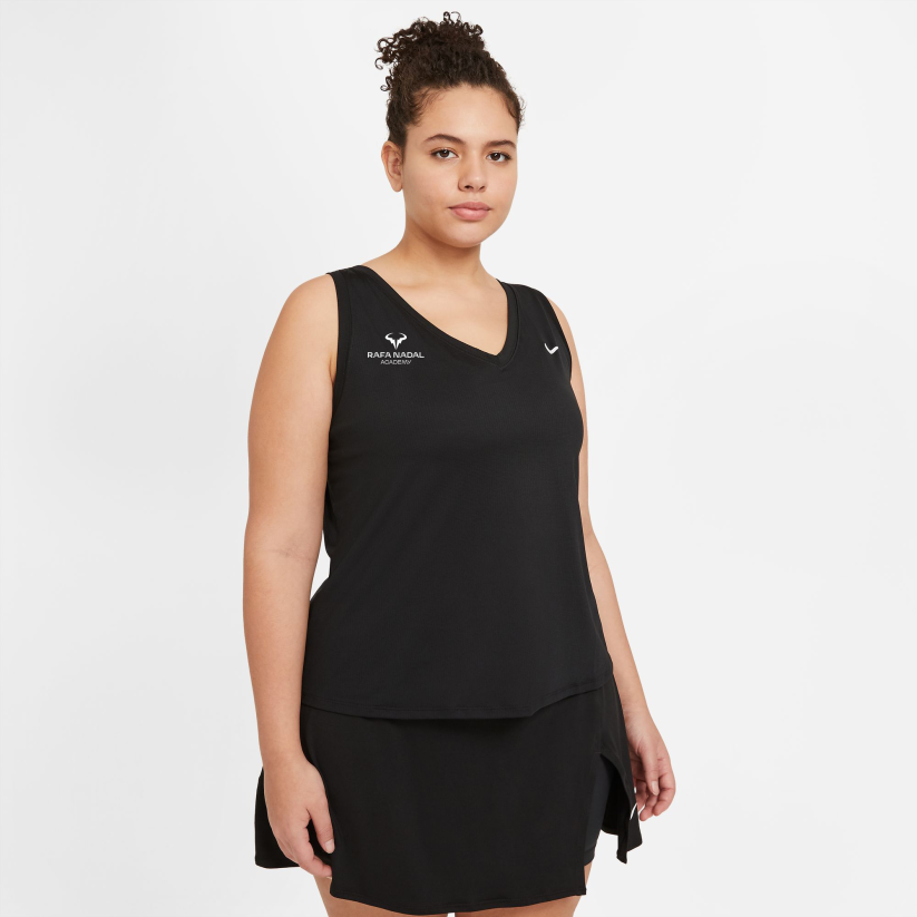 Rafa Nadal Academy Débardeur Noir Femme