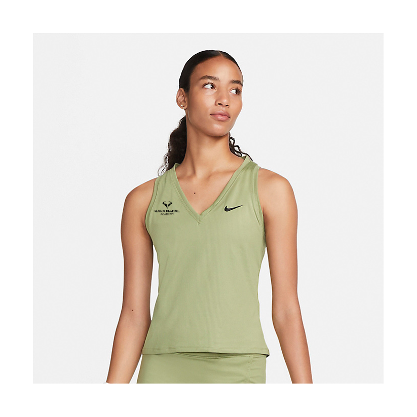 Rafa Nadal Academy Camiseta Tirantes Verde Mujer