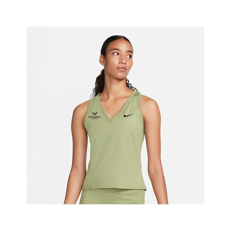 Rafa Nadal Academy Camiseta Tirantes Verde Mujer