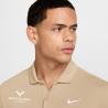 Rafa Nadal Academy Polo Tenis Beige Hombre