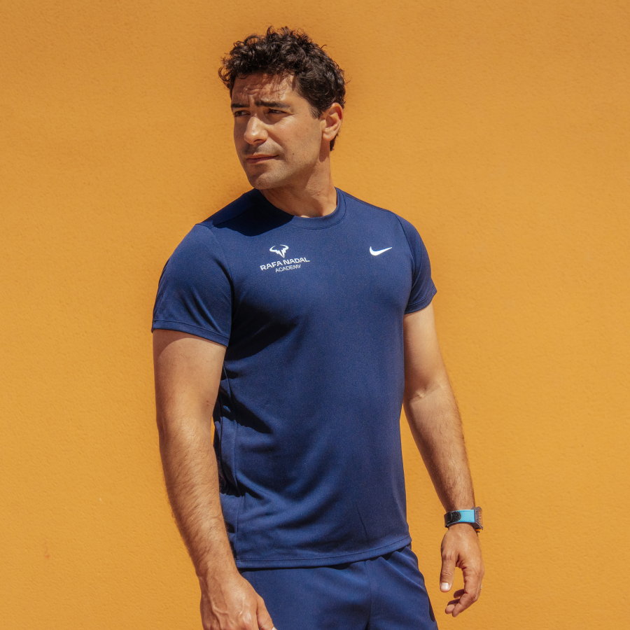 Rafa Nadal Academy Camiseta Azul Hombre
