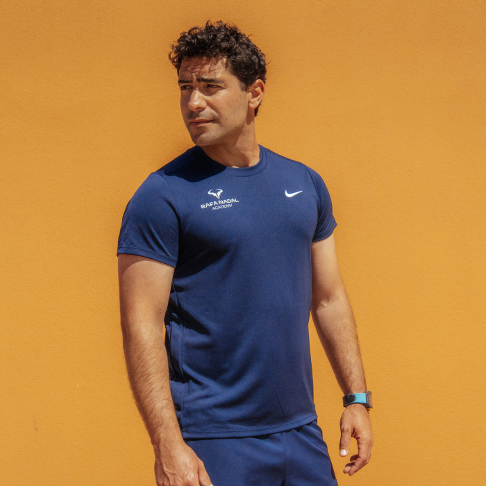 Rafa Nadal Academy Camiseta Azul Hombre