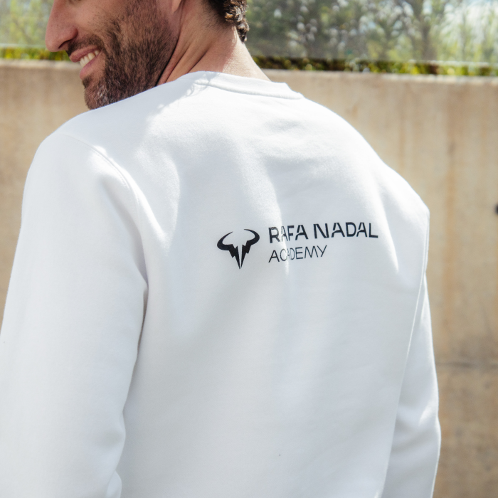 Rafa Nadal Academy Men's White Sweatshirt